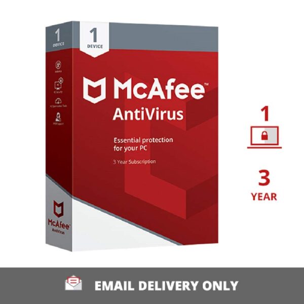 McAfee Antivirus Software for Computer