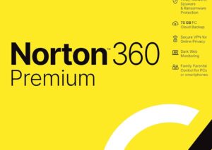 Norton 360 Premium Antivirus Software for Computer