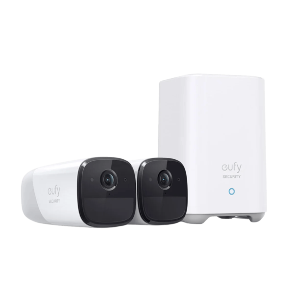 Eufy Cam 2 Pro 2-pak+Eufy Security HomeBase 2